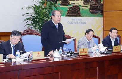  Phó Thủ tướng Thường trực Trương Hòa Bình phát biểu tại hội nghị. Ảnh: ĐỨC MINH