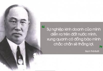  Xuyên suốt quá trình kinh doanh của mình, ông Bạch Thái Bưởi luôn đề cao tinh thần dân tộc.