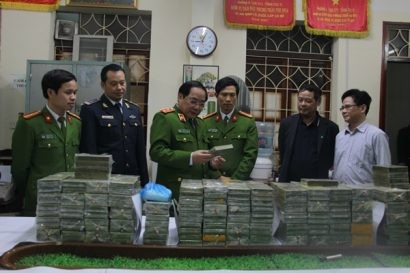 Khối lượng ma túy có trị giá khoảng 57 tỷ đồng