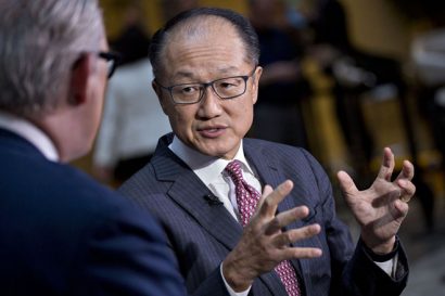  Ông Jim Yong Kim - Chủ tịch World Bank. Ảnh: Bloomberg.