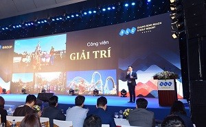 Ông Trương Xuân Quý, Giám đốc dự án giới thiệu về FLC Quang Binh Beach & Golf Resort