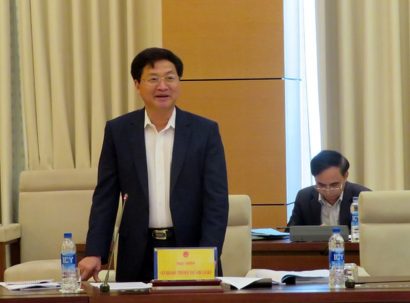 Tổng Thanh tra Chính phủ Lê Minh Khái.