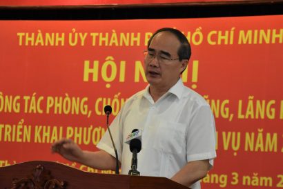  Bí thư Thành ủy TPHCM chưa hài lòng với kết quả phòng, chống tham nhũng lãng phí vì nhiều hoạt động quy mô nhưng kết quả hạn chế