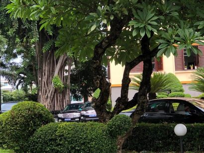 Một góc khu vực trụ sở Thành ủy Đà Nẵng. Ảnh: LÊ PHI