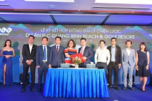 Lễ ký kết diễn ra trong không khí vui tươi phấn khởi của chủ đầu tư và các đại lý