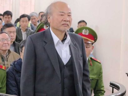  Bị cáo Giang Văn Hiển tại phiên tòa xét xử tội tham ô, rửa tiền trong đại án Giang Kim Đạt
