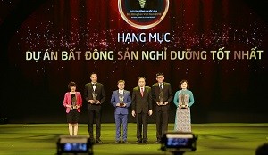 Tập đoàn FLC nhận giải Dự án bất động sản nghỉ dưỡng tốt nhất với FLC Quy Nhon Beach & Golf Resort.
