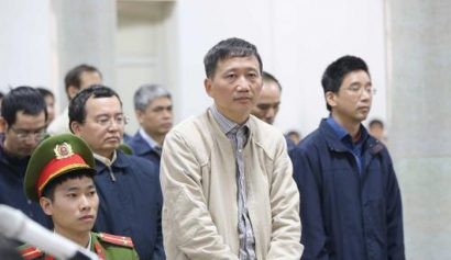  Ông Trịnh Xuân Thanh kháng cáo kêu oan - Ảnh: TTXVN