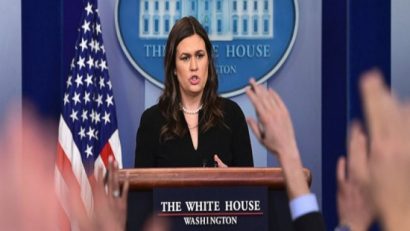  Thư ký báo chí của Nhà Trắng Sarah Sanders