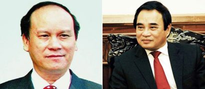 Hai nguyên Chủ tịch Đà Nẵng Trần Văn Minh và Văn Hữu Chiến.