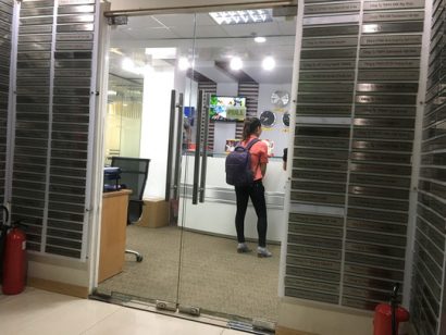  Văn phòng nơi Modern Tech đăng ký tại số 68 Nguyễn Huệ nhưng thực chất không hoạt động. Ảnh: Thái Phương
