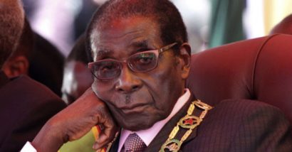 Cựu tổng thống Zimbabwe Robert Mugabe. Ảnh: Reuters.