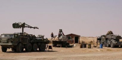 Một điểm tập kết vũ khí của quân đội Chính phủ Syria - Ảnh: REUTERS