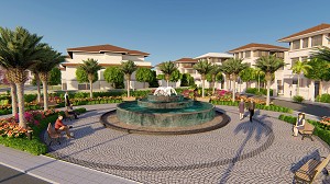 Phối cảnh đài phun nước