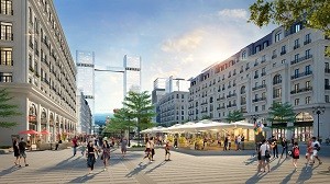Dự án Marina Square sở hữu vị trí gần như đẹp nhất trong tổng thể khu đô thị
