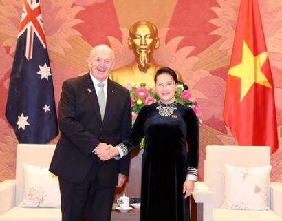  Chủ tịch Quốc hội Nguyễn Thị Kim Ngân hội kiến Toàn quyền Australia Peter Cosgrove