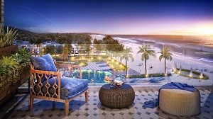 Căn hộ hướng biển có view đẹp mắt