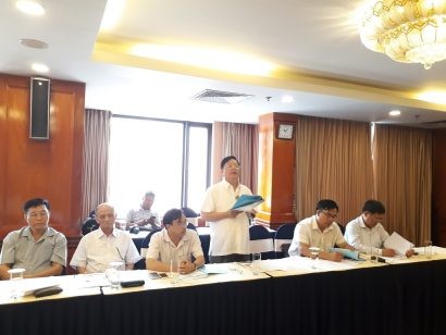 Đ/c Triệu Viết Hanh, Chủ tịch HLG tỉnh Lào Cai phát biểu tại hội thảo