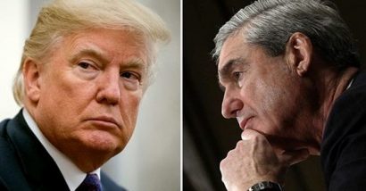 Tổng thống Mỹ Donald Trump (trái) và công tố viên đặc biệt Robert Mueller. Ảnh: Washington Post.