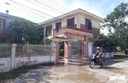 Trụ sở UBND xã Phúc Thành, huyện Yên Thành, Nghệ An - nơi ông Dương từng công tác - Ảnh: P.BẰNG