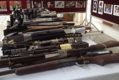 Lực lượng 141 đã thu giữ một lượng lớn vũ khí