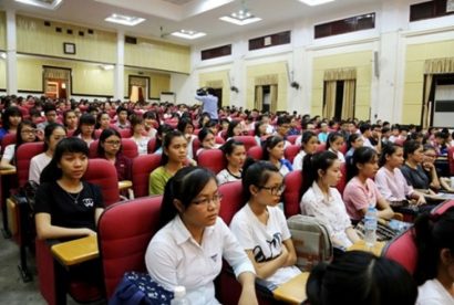Hội nghị tuyên truyền, phổ biến, giáo dục pháp luật về an ninh trật tự cho sinh viên của một trường đại học trên địa bàn thành phố Hà Nội (ảnh minh họa)