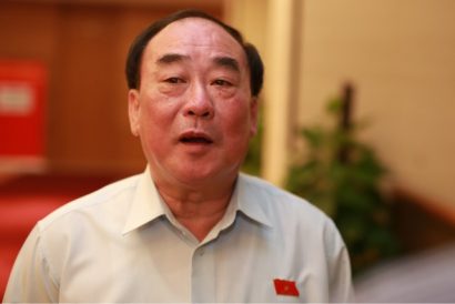 Ông Trần Ngọc Vinh (ĐBQH khóa XIII, Chủ tịch HLG TP.Hải Phòng) trao đổi với Phóng viên Pháp lý  