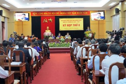 Quang cảnh một kỳ họp của HĐND tỉnh Quảng Ngãi khóa XII