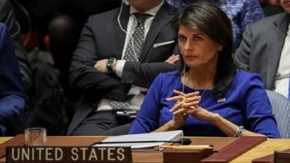  Đại sứ Mỹ tại Liên Hợp Quốc Nikki Haley