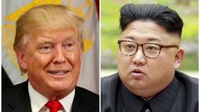  Tổng thống Mỹ Donald Trump (trái) và nhà lãnh đạo Triều Tiên Kim Jong-un (Ảnh: Getty)