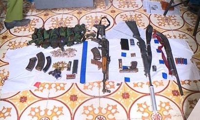  Vũ khí quân dụng thu giữ trong chuyên án