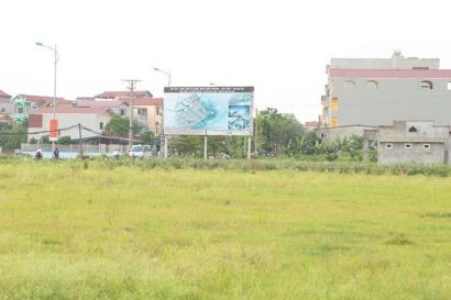  Dự án Khu đô thị Làng Hoa Tiền Phong của Công ty cổ phần Minh Giang, với tổng diện tích 40ha. (Ảnh: Nguyễn Thắng/Vietnam+)