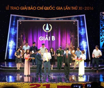 Nhà báo Trần Ngọc Thọ đạt giải B Báo chí Quốc gia năm 2016