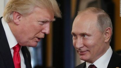 Tổng thống Mỹ Donald Trump và Tổng thống Nga Putin chuẩn bị có cuộc gặp thượng đỉnh. 