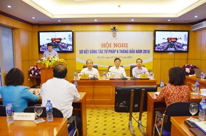  Hội nghị sơ kết công tác tư pháp 6 tháng đầu năm 2018