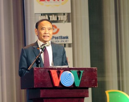  Đồng chí Nguyễn Văn Quyền phát biểu khai mạc Chương trình.