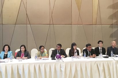  Việt Nam đã và đang tham gia các hoạt động của mạng lưới quan trọng này [trong ảnh: Phó Chánh án TANDTC Nguyễn Thúy Hiền (người ngoài cùng bên trái) trong một phiên họp]