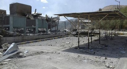  Trung tâm nghiên cứu khoa học của Syria sau khi bị Mỹ, Anh, Pháp không kích hồi tháng Tư. 