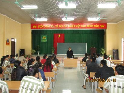 Hội Luật gia tỉnh Thanh Hóa tổ chức tư vấn pháp luật, trợ giúp pháp lý tại Trại giam Thanh Phong, tỉnh Thanh Hóa
