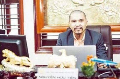 Chủ tịch VNCOINS Nguyễn Xuân Tiến trong vụ án lừa tiền ảo. Ảnh: CAND