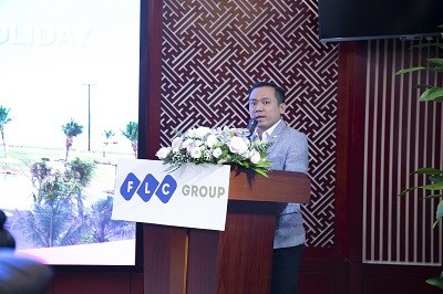 Ông Phan Ngọc Huy – Phó Chủ tịch Tập đoàn CMG.ASIA kiêm Chủ tịch Công ty TNHH CA360 phát biểu tại buổi lễ