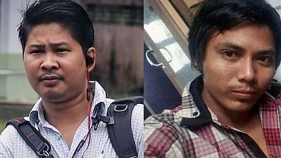  2 phóng viên của hãng tin Reuters đã bị toà án tại Myanmar kết án 7 năm tù