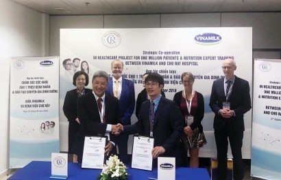  Vinamilk và Bệnh viện Chợ Rẫy ký kết hợp tác tại Hội nghị ESPEN 2018