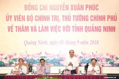  Thủ tướng làm việc tại Quảng Ninh
