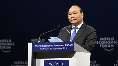  Thủ tướng Nguyễn Xuân Phúc phát biểu tại hội nghị