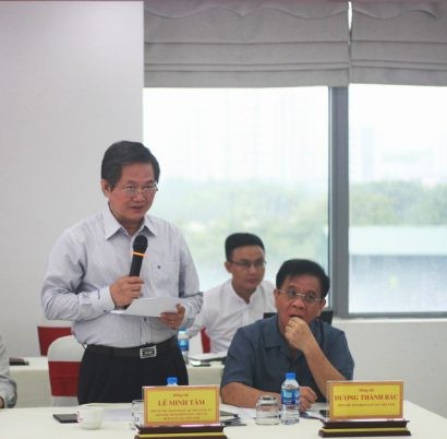 Đ/c Lê Minh Tâm, Phó Chủ tịch, Tổng Thư ký Hội Luật gia Việt Nam