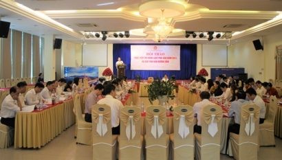  Quang cảnh buổi Hội thảo.