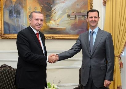  Tổng thống Thổ Nhĩ Kỳ Erdogan và người đồng cấp Assad.