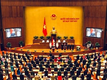 99,79% đại biểu Quốc hội đã bỏ phiếu bầu Tổng bí thư Nguyễn Phú Trọng giữ chức Chủ tịch nước Cộng hòa xã hội chủ nghĩa Việt Nam nhiệm kỳ 2016 - 2020