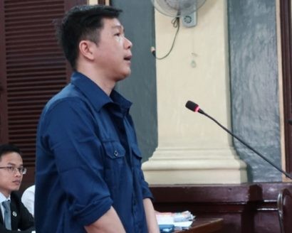 Bị cáo Nguyễn Cảnh Chân.